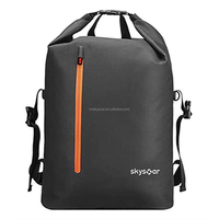 Sac à dos étanche 35L en TPU personnalisé pour ordinateur portable et tablette, idéal pour la randonnée, les voyages, le quotidien ou les affaires, avec fermeture Roll-top