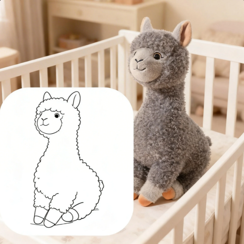 The Latest 33cm Alpaca Llama Plush