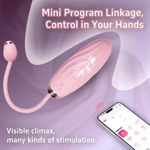 APP <b>Vibrator</b> for Women with <b>Remote</b> <b>Control</b> Telescopic Silent Mode-Masturbation Adult Sex Toy Model - Product Image 6