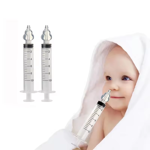 Nouveau CE 10 ml Infantile Seringue Irrigateur Nasal Bébé Rhinite Rondelle Nasale Aiguille Tube PP Silicone Bébé Nez Aspirateur - Product Image 5