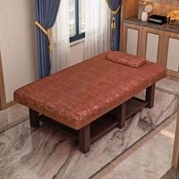 2024 Suessen Nouvelle Arrivée Moderne En Bois Massif Extra Large Lit De Beauté Lit De Massage