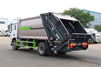Camion à ordures compacteur Shacman 16CBM 4X2 Japonais LHD RHD pour la collecte des déchets municipaux