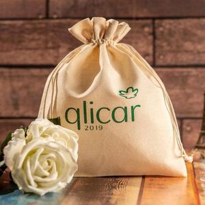 Promotion Cotton <b>Drawstring</b> <b>Pouch</b> Customized Cotton Canvas Fabric Dust <b>Pouch</b> Recycle Organic Cotton <b>Drawstring</b> Bag - Product Image 5