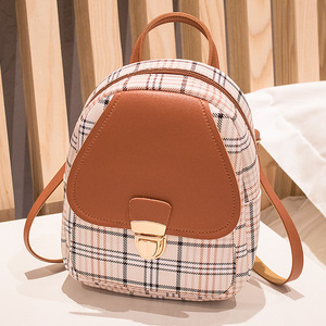 <span class=keywords><strong>Sac</strong></span> <span class=keywords><strong>à</strong></span> <span class=keywords><strong>dos</strong></span> en cuir PU pour femmes, jolie sacoche ajouré avec treillis, accessoire de randonnée, tous les jours, <span class=keywords><strong>à</strong></span> l'école, pour filles, nouvelle collection 2022 - Product Image 4