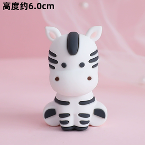 Décoration de poupée d'animal de dessin animé colle douce enfichable décoration de gâteau de cuisson d'<span class=keywords><strong>anniversaire</strong></span> pour enfants décoration de gâteau pour enfants - Product Image 5