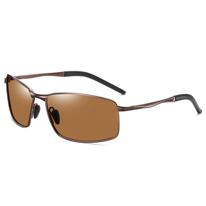 Occhiali da uomo per le prestazioni A1651 moda in alluminio polarizzato con montatura in magnesio TAC Tsues UV400 occhiali da sole antiriflesso per - Product Image 1