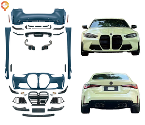 Para <span class=keywords><strong>BMW</strong></span> G22/G23 <span class=keywords><strong>M4</strong></span> 2020-2023 4 puertas 2 puertas Kit de carrocería Nueva condición Guardabarros de parachoques delantero con material plástico - Product Image 1