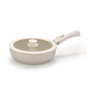 Poêle à frire amovible <span class=keywords><strong>de</strong></span> haute qualité poêle antiadhésive pierre médicale ensemble complet Pot cuisine domestique braisage poêle à frire ensemble <span class=keywords><strong>de</strong></span> marmites à soupe - Product Image 1