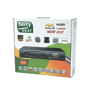 Decodificador HD 1080P DVB S2 Bercy S2T2 Combo, Receptor de Satélite Digital, Compatible con Antena USB WiFi para Receptor de TV Combo - Product Image 5