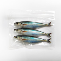 3 pièces/sac 14,5 cm 33,3 g Nouveau leurre de pêche souple 3D en PVC imprimé de haute qualité pour gros poissons, leurre de pêche en mer et en bateau