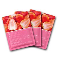 Doux Fraise Éclaircissant Maquillage Populaire En Gros Anti-Rides Quotidien Visage Corps Masque Lady's Apaisant Hydratant soins de la peau