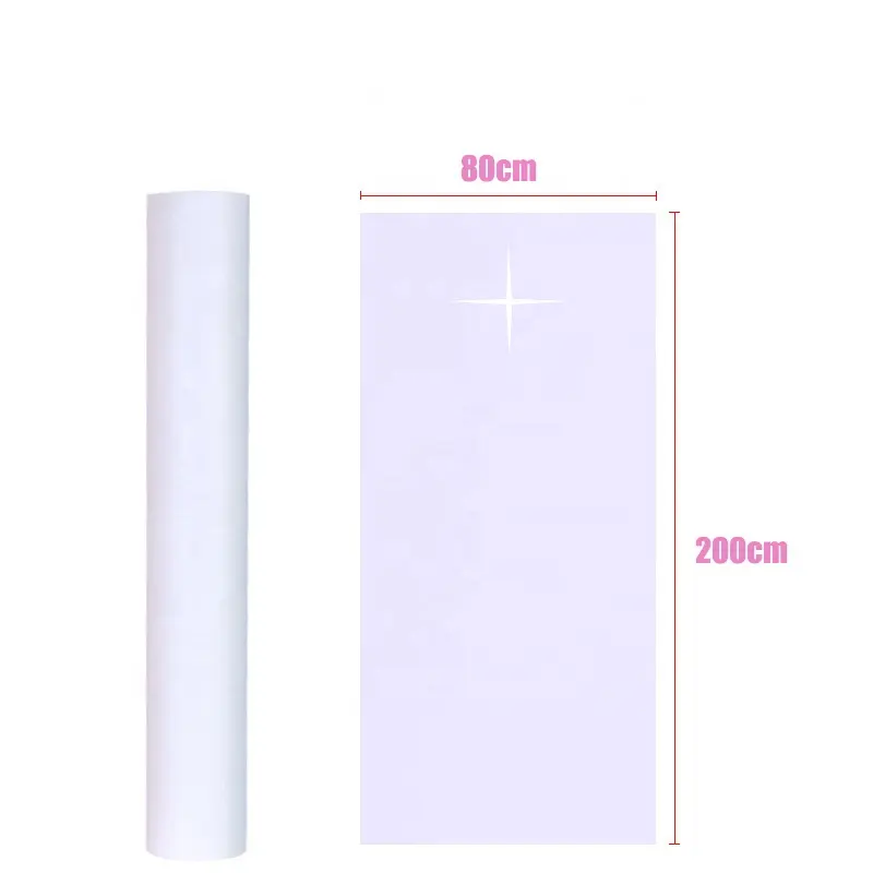 White Disposable Bed Sheet Roll Bed Sheet Disposable Medical White Exam Paper Bed Sheet Roll China Use Hospital