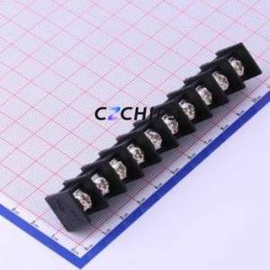 KF55C-10.0-10P Barrier Terminal Block Through hole Component (THT),P=10mm Connector Two Sides 10mm 1x10P Straight Pin - Product Image 1