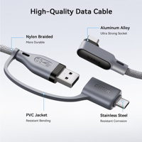 Câble de données USB 3.0 rapide, stable et de haute qualité AMVR New VR Link pour Meta Quest 3s