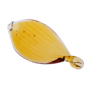 Paralume <span class=keywords><strong>in</strong></span> <span class=keywords><strong>Vetro</strong></span> a Forma di Foglia Personalizzato e Creativo, Realizzato a Mano, <span class=keywords><strong>in</strong></span> <span class=keywords><strong>Vetro</strong></span> Ambrato o Trasparente, Componenti per Lampadari - Product Image 3
