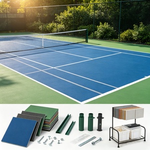 Cancha Deportiva Multiusos Inolp Easy Clean de Bajo Mantenimiento, Canchas Cubiertas Profesionales de Pickleball y Pádel con Techo Moderno - Product Image 4