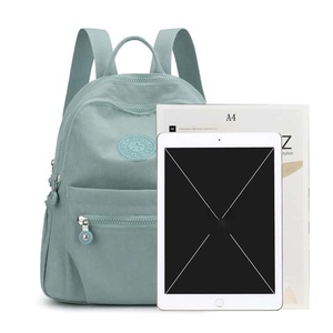 Nylon <b>Backpack</b> 22L Zipper Closure Durable Casual Style Unisex Daily Use - Product Image 4