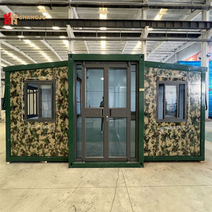 Maison conteneur pliable extensible de 40 pieds, deux chambres, préfabriquée, petite maison moderne, modèle d'origine du Shandong - Product Image 3