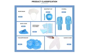 Customization Service Laboratory Disposable Work Lab Coat Clothes PP SMS Smock Disposable Lab Coat With Knitted Cuffs