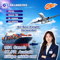 Agent logistique DDP de consolidation maritime LXH LCL de Chine vers les entrepôts FBA aux États-Unis