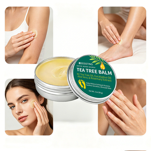 Crème Baume Réparatrice Pieds Secs et Gercés à l'Huile d'Arbre à Thé – Soin Hydratant Apaisant pour Peaux Sèches, Épaisses et Sensibles – Offre Spéciale - Product Image 3