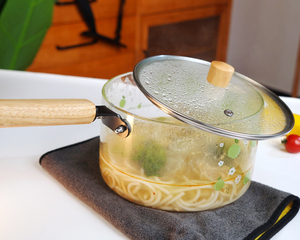 Calcomanía Premium-Sopa de vidrio impresa y cubierta de vidrio de olla Diseño clásico Resistente al calor Compatible con inducción de gas seguro para microondas - Product Image 5