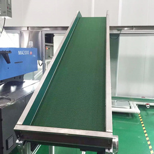 Verstelbare Anti-Slip Pvc Rollat Transportband Voor Voedsel Industriële Verpakking Glazen Flessen Voor De Mijnbouw Zwaartekracht Type Emmer Dosering - Product Image 5