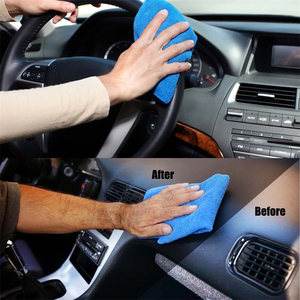 Rayhong 100g Ô Tô Nhựa Bộ phận màu đen phục hồi miếng bọt biển vải đặt xe nhựa làm sạch đánh bóng refurbishing sáp - Product Image 3