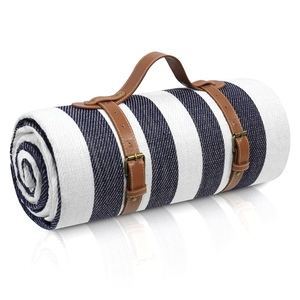 Nguồn Bán Hàng Trực Tiếp Cực Fleece Không Thấm Nước Bãi Biển Ngoài Trời Dã Ngoại Gấp Chăn - Product Image 1