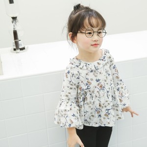 Nueva Llegada, Camiseta de Algodón con Estampado Floral de Manga Larga para Niña, Hecha en China - Product Image 2