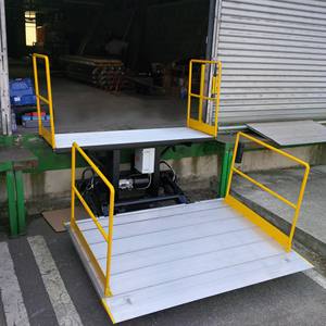 Plateforme de chargement électro-hydraulique au sol QN.2T pour marchandises légères 1000-2000 kg - Product Image 2