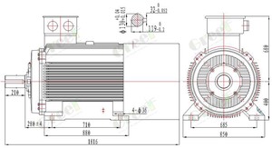 Generador Magnético de 750 RPM para Sistemas de Energía Renovable de Accionamiento Directo Eólico e Hidráulico de 10-3600 kW - Product Image 3