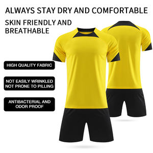 Magliette da calcio comode personalizzate con ricamo e stampa a sublimazione personalizzata Logo/modello digitale - Product Image 4