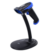 KEFAR-Escáner de código de barras inalámbrico, lector de código de barras de mano, 2D, PDF417, DataMatrix, con receptor USB, S8