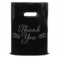 Sac fourre-tout découpé à l'emporte-pièce en plastique, étanche, personnalisé avec logo OEM/ODM, pour emballage cadeau et shopping, en promotion