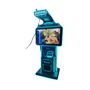 Machine de jeu de tir VR en fibre de verre réaliste d'usine, à monnayeur, simulateur de chasse virtuelle d'intérieur pour aéroports et espaces publics, <span class=keywords><strong>aventure</strong></span> - Product Image 2