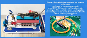 เครื่องเป่าสายเคเบิลอเนกประสงค์ APCOM น้ำหนักเบา 32 กก. เหมาะสำหรับไมโครดักท์ขนาด 10/8 มม. 1-3 ชิ้น ใช้งานง่าย มีจำหน่าย - Product Image 4