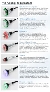 เครื่องลดน้ำหนักสำหรับใช้ในบ้านและเชิงพาณิชย์ เทคโนโลยี 40K 80K สำหรับลดไขมันบนใบหน้า/ร่างกาย และกำจัดเซลลูไลท์ - Product Image 6