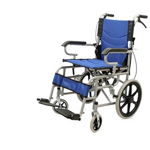 Silla de Ruedas Manual KS Ligera y Plegable con Marco Negro de 12.5 kg, Estructura de Aleación de Acero para Personas Mayores y Uso Hospitalario - Product Image 2
