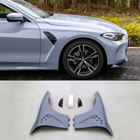 Pare-chocs avant et kit carrosserie de haute qualité 1:1 style M4 pour BMW Série 4 G22 G23 G26 2020-2024, accessoires de mise à niveau pour lifting