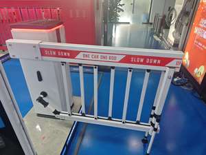 Özel bom taşınabilir trafik bariyer otomatik kapı bariyer sistemi süpermarket spor otomatik bariyer kapıları - Product Image 4