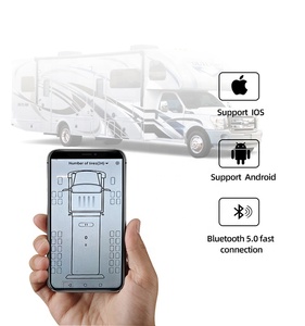 Camión externo Ble 5,0 Sistema de monitoreo de presión de neumáticos TPMS Advertencia de alarma de neumáticos para iPhone IOS Android Phone APP 2,4 GHz - Product Image 6