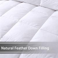 Couverture 100% coton Douce Couette en duvet de luxe pour la maison Insert fabriqué en Chine