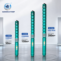 Pompe submersible pour puits profond, pour l'irrigation agricole, l'arrosage des fermes, l'approvisionnement en eau souterraine, les projets d'eau rurale