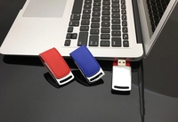 Magnet USB Thumb Drive Custom U Disk USB Pendrive Grosir Casing Kulit USB 2.0 3.0 Flash Drive 2GB 4GB 8GB 16GB 32GB 64GB