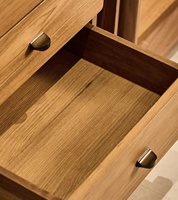 Armoire de rangement de style chinois moderne, cadre en bois foncé, portes en verre, éclairage dissimulé, convient pour le salon ou l'hôtel