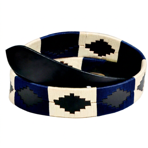 Ceinture Polo en Cuir Véritable Haut de Gamme Faite à la Main, Ceinture Argentinienne Tressée, Ceintures en Cuir de Vachette avec Logo Personnalisé, Vente en Gros, Sacs et Étuis LPB-0098 - Product Image 1