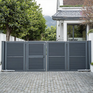 Qigong Portes pliantes automatiques coulissantes et oscillantes Porte de villa rétractable en aluminium durable <span class=keywords><strong>Ouverture</strong></span> <span class=keywords><strong>automatique</strong></span> électrique - Product Image 3