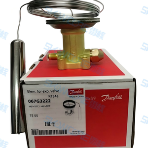 Vanne d'expansion <span class=keywords><strong>Danfoss</strong></span> / Sonde de pression / Tête de commande - TEN20 067B3292, TEN55 067G3222 pour système de réfrigération CVC R134A - Product Image 4