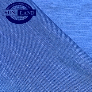 Cơ bản T-Shirt quần áo nam giới áo sơ mi may mặc giản dị quần áo 100% <span class=keywords><strong>polyester</strong></span> slub đan <span class=keywords><strong>Jersey</strong></span> vải - Product Image 5